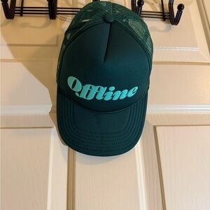 Green 'Offline' Trucker Hat